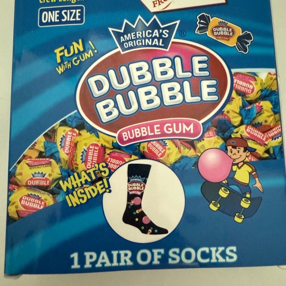 Sockopath Dubble Bubble Bubble Gum Socks - Picture 1 of 5
